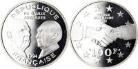 France 100 Francs Coin, BE, Silver, KM:1046, Gadoury:C89 -