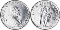VATICAN CITY 100 Lire Coin, John Paul II, Stainless Steel -