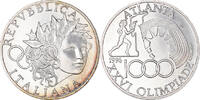 Italy 1000 Lire Coin, Jeux Olympiques Atlanta 1996, Rome, FDC -