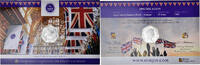 British Antarctic Territory 50 Pence Coin, Pobjoy Mint, Jubilée de -