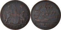 INDIA-BRITISH 10 Cash Coin, MADRAS PRESIDENCY, Soho Mint, Birmingham -