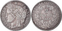 France 2 Francs Coin, Cérès, Paris, Silver, KM:817.1 -