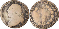 France 12 Deniers Coin, Louis XVI, 12 deniers françois, Nantes, (12-15) -