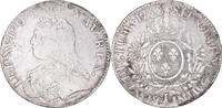 France Ecu aux branches d'olivier Coin, Louis XV, Limoges -