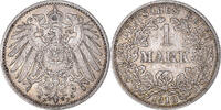 GERMANY - EMPIRE Mark Coin, Wilhelm II, Stuttgart, Silver -