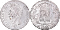 France 5 Francs Coin, Charles X, Rouen, Rare in this quality -