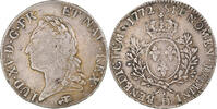 France Ecu Coin, Louis XV, Écu à la vieille tête, Lyon -