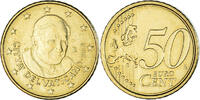 VATICAN CITY 50 Euro Cent Coin, Benedict XVI, Rome, Brass -