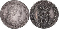 France Écu de France-Navarre Coin, Louis XV, Paris, Silver -