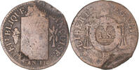 France Sol Coin, Sol aux balances françoise, Strasbourg, Fautée - -