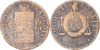 France Sol Coin, Sol aux balances non daté, Metz, Bronze -