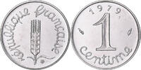 France Centime Coin, Épi, Paris, Stainless Steel, KM:928 -