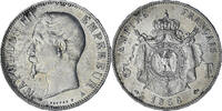 France 5 Francs Coin, Napoleon III, Paris, Silver, KM:782.1 -