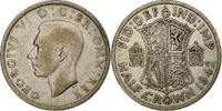 Great Britain 1/2 Crown George VI, Silver, KM:856 -