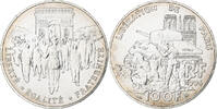 France 100 Francs Libération de Paris, Silver, Gadoury:935 -