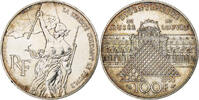 France 100 Francs Liberté guidant le peuple, Silver -