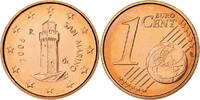 San Marino Euro Cent Rome, Copper Plated Steel, KM:440 -