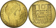 France 10 Francs Concours de Turin, Paris, ESSAI, Aluminum-Bronze -