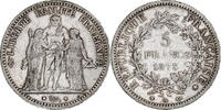 France 5 Francs Hercule, Paris, Silver, Gadoury:745a -