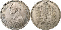 Monaco 20 Francs Louis II, ESSAI, Copper-nickel -