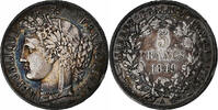 France 5 Francs Cérès, Paris, Silver, Gadoury:719, KM:761.1 -