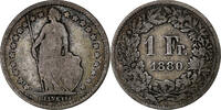 Switzerland Franc Bern, Silver, KM:24 -
