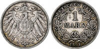 GERMANY - EMPIRE Mark Wilhelm II, Karlsruhe, Silver, KM:14 -