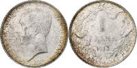 Belgium Franc Albert I, Silver, KM:73.1 -