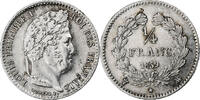 France 1/4 Franc Louis-Philippe, Lille, Silver, Gadoury:355 -