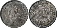 Switzerland 1/2 Franc Bern, Silver, KM:23 -