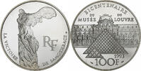 France 100 Francs Monnaie de Paris, Proof / BE, Silver -