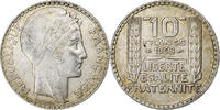 France 10 Francs Turin, Paris, Silver, Gadoury:801, KM:878 -