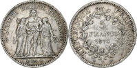France 5 Francs Hercule, Bordeaux, Silver, Gadoury:745a -