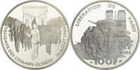 France 100 Francs Libération de Paris, Monnaie de Paris, Proof, Silver -