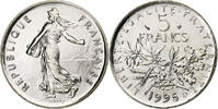 France 5 Francs Semeuse, Paris, BU, Nickel Clad Copper-Nickel -
