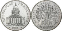 France 100 Francs Panthéon, Paris, Silver, Gadoury:898 -