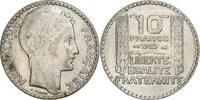 France 10 Francs Turin, Paris, Silver, Gadoury:801, KM:878 -