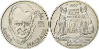 France 100 Francs André Malraux, Paris, Silver, Gadoury:954 -