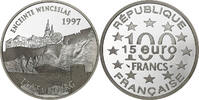 France 100 Francs-15 Euro Enceinte Wenceslas, Luxembourg, Paris, BE -