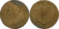 France 2 Sols Constitution, 2 sols françois, Paris, Bronze -