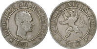 Belgium 20 Centimes Leopold I, Copper-nickel, KM:20 -