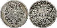 GERMANY - EMPIRE Mark Wilhelm I, Frankfurt, Silver, KM:7 -