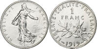 France Franc Semeuse, Paris, Silver, Gadoury:467, KM:844.1 -