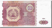 Tajikistan 500 Rubles Banknote -