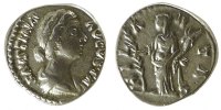 Denarius Coin, Faustina II, Silver, Cohen:111 -