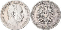 German States 2 Mark Coin, PRUSSIA, Wilhelm I, Cleves -