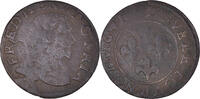 France Double Tournois Coin, Frédéric-Henri de Nassau, Orange -