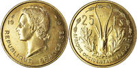 French West Africa 25 Francs Coin, Paris, ESSAI -
