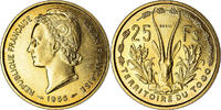 Togo 25 Francs Coin, Paris, ESSAI, Aluminum-Bronze, KM:E8 -