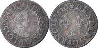 France Denier Tournois Coin, Louis XIII, Denier tournois, buste enfantin « petite -